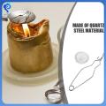 1 Set Molten Gold Bowl Melting Furnace Clamp Silver Melting Kit Metal Casting Kit for Melting Metal Crucible Tong. 