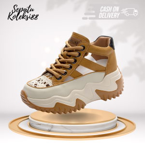 SK Sepatu Wanita Sneakers Terbaru Korea Style Kekinian 302 Casual Shoes 2024