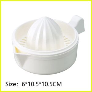 Portable Hand Manual Citrus Juicer for Orange Lemon Manual Juicer Strainable Pulp with Bowl