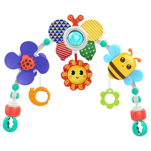 SG EmmAmy® Baby Bed Bell Baby Toy Stroller Arch Musical Rattle Adjustable Clip Crib Mobile Hanging Bed Educational Toys