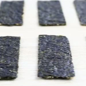 [Anmi Food]  Sesame and seaweed sandwich crisps   Ready-to-eat original flavor sushi slices  Sandwich nori sandwich crisp bag nori pieces casual snack snacks