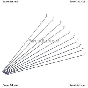 [COD] SweetBabiese 10ชิ้นพวงมาลัยแบบ Z ก้านเกียร์แบบดึงก้าน Servo DIA 1.2มม. ความยาว20ซม.