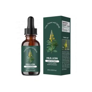 BetterLungs Mullein Leaf Extract Drops (60ml) - All-Natural Lung Cleanse & Respiratory Support Supplement for Healthy Breathing