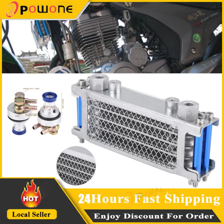 85ML Motorcycle Oil Cooler System Kit for Honda CB CG 50cc110cc Engine
