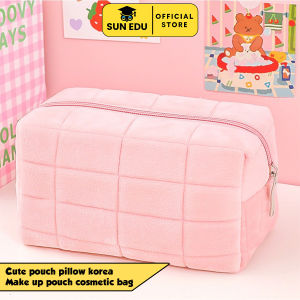 Cute pouch pillow korea/ Make up pouch cosmetic bag/ Kotak pensil bantal lucu