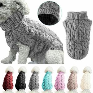 LETIGO Warm Dog Sweater Comfort Knitted Dog Winter Clothes Universal Pet Dog Clothes for Small Medium Dogs Chihuahua Puppy Pet