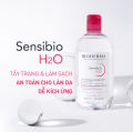 Nước tẩy trang Bioderma cho da dầu mụn, nhạy cảm - Bioderma Sensibio + Sebium H2O 500ml. 