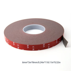 [caichuitan] เทปกาวสองหน้ายาว3เมตรเทปกาวอะคริลิคถาวรแข็งแรงทนทานสำหรับรถยนต์บ้านในร่มอุณหภูมิสูง