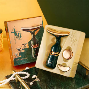 【ข้อเสนอพิเศษ】3 In 1นำเข้ายกกระชับนวดเครื่องสั่นสะเทือนเจือจางริ้วรอยบ้านเครื่องมือความงามสี่มิติมัลติฟังก์ชั่ การดูแลผิวอ่อนเยาว์ขึ้นด้วยสองหัวสามารถเปลี่ยนได้