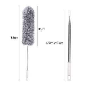 ADJUSTABLE MICROFIBER FEATHER DUSTER / TELESCOPIC DUST STICK /DUSTING BRUSH /EXTENDABLE DUST CLEANER