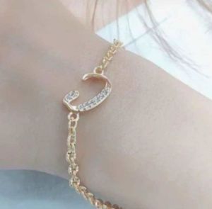 Gelang Tangan Rantai Huruf Xuping CXB03112203