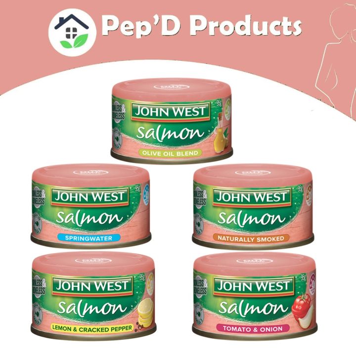 John West Skinless & Boneless Salmon Pot 80g | Sainsbury's