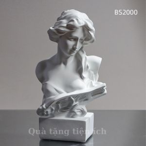 [HCM] Mô hình nữa người Nữ thần và đàn (BS2000) bằng nhựa tổng hợp chất lượng cao quà tặng cho bạn bè người thân trang trí nhà cửa phòng khách tủ TV phòng ngủ…