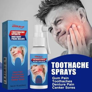 20ml Toothache Spray Teeth Decay Remover Relief for Swollen Gums & Mouth Ulcer Pain