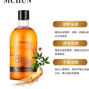 ✳️Ready Stock✳️ 8+ Minute Ginseng Shampoo 400ml 牧茜8分钟人参洗发水 400ml 人参强韧养护洗发水