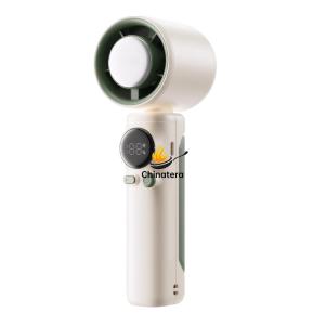 Portable Hand Held Personal Turbo Fan 199 Gear Speed Wind USB Rechargeable Portable Hand Fan for Outdoor Camping Travel