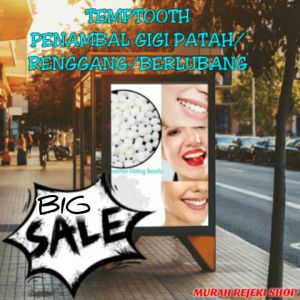 BIG SALE TEMPTOOTH 790 BUTIR / TEMPORARY TOOTH REPAIR / PENAMBAL GIGI SEMENTARA