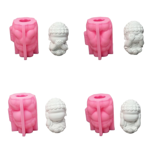 Religious Figurine Silicone Molds for Handmade Soap Making Cement Gypsum Silicone Molds for Art Craft