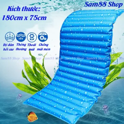 Đệm nước Nệm nước (Có Gối nước) gia đình dễ thêm tháo nước siêu êm ái phù hợp cho giường ngủ ghế gỗ sofa