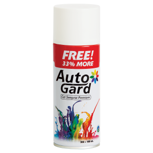 Spray Paint - Clear Coat Protection 400mL ( Matt / Gloss / Metallic ) by AutoGard Automotive Performance Grade Resin for Outstanding Finishing