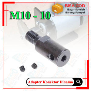 Adaptor mata gerinda konektor arbor dinamo Konektor Adaptor Dinamo M10 - 10 m1010