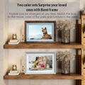BEMI 10.1 Inch Smart WiFi Digital Photo Frame GRAY 1280x800 IPS LCD Touch Screen, Auto-Rotate Portrait and Landscape Built in 16GB Memory, Share Moments Instantly via Frameo App. 