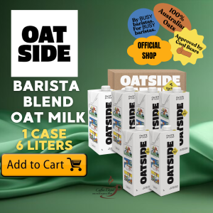 OATSIDE Barista Blend Oat Milk | Wholesale 6s 12s & 18s x1L | 24s 200mL Pocket Pack | Dairy-Free