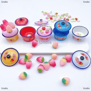 [COD] Undis 2pcs Dollhouse Miniature Nostalgic Life Scene Decoration Basin Doll Accessories Toys