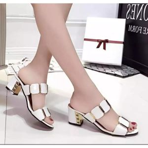 Sandal Wanita Model Terbaru Heels Kualitas Premium - Sandal Wanita Kondangan Hils Pendek Elegan - Sandal wanita hak tahu terbaru PREMIUM