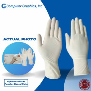 Synthetic Nitrile Powder Free Gloves - Box of 100pcs