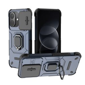 For Xiaomi Redmi Note 17 Pro 5G Case Armor Slide Lens Protect Phone Cover For Redmy Note17 Pro Car Magne Holder Ring Funda