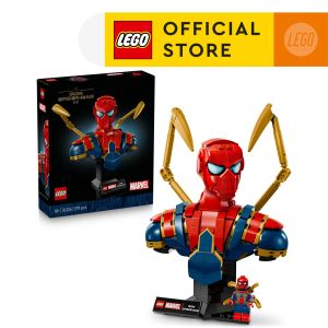 LEGO Super Heroes Marvel 76326 Iron Spider-Man Bust  (379 Pieces)