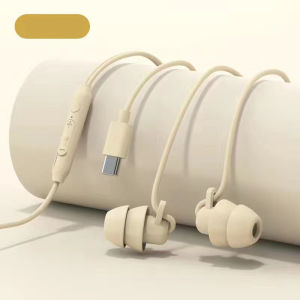 Linjn silicone in-ear 3.5mm jack wired earphones handsfree sleep headphones with cable earbuds in-line control headset with mic