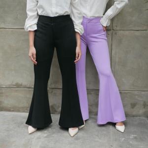 Celana Cutbray Scuba Sleting/Celana Cutbray Terbaru Bisa COD By Adis Fashion