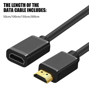 4K 60hz HDTV Port Extension Cable Male to Female Connection Video Cord Support 2K 1080P Extender For Laptop PC