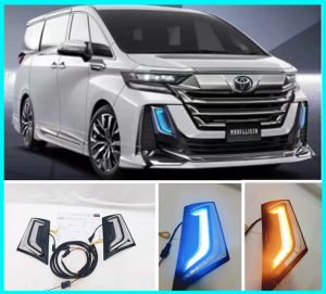 Toyota VELLFIRE 2024 ABOVE LED Daytime Running Light + Signal 2 Colour 2 PCS / SET