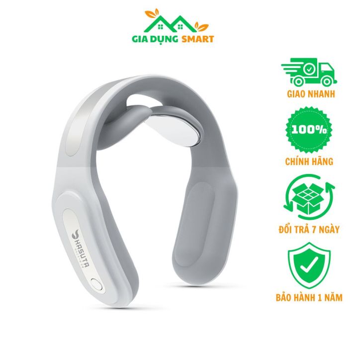 Máy massage cổ Hasuta HMN 160, sử dụng tần số điện giúp giãn dây thần kinh, giảm đau cổ, vai ,gáy
