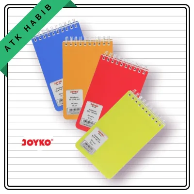 Ruled Notebook Diary Agenda Buku Catatan Bergaris Joyko NB-666 60 Lembar