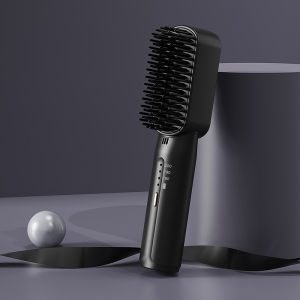 Portable mini comb splint curling iron negative ion styling volume straight dualuse curling iron