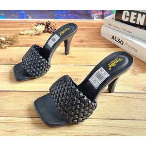 Sanda slop high heels wanita Trendy