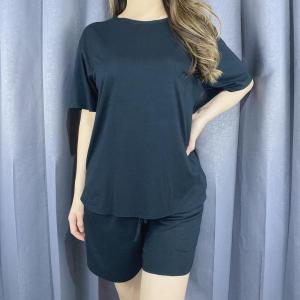 Setelan baju wanita Oneck Oversize One set