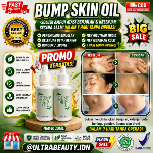 <TERLARIS> PENGHILANG BENJOLAN 5 HARI CEPATAMPUH DAN PERMANEN {BUMPSKIN OIL} Obat penghilang benjolan terbaik \ Minyak oles benjolan alami \ Kelenjar getah bening \ Gondok \ Lipoma \ BPOMHALAL [COD/BAYAR DITEMPAT]