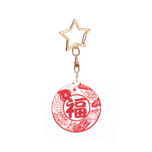 จี้รูปตัวการ์ตูนครั้งใหม่ทำจากอะคริลิคผู้หญิงหญิงสาวกระเป๋ารถโทรศัพท์ห้อยของขวัญเครื่องประดับตกแต่งสำหรับเทศกาลจีน