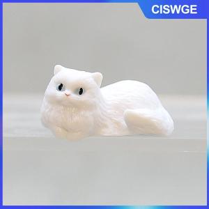 CISWGE Dễ thương xe trung tâm giao diện điều khiển trang trí đồ trang trí mèo con hành động Bảng điều khiển tự động gương chiếu hậu trang trí phụ kiện xe hơi