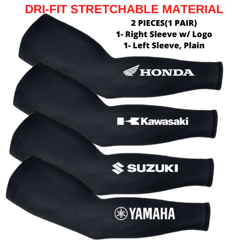 BIKERS RIDERS DRI-FIT ARM SLEEVES (TWO SIZES) ARM PROTECTION ARM