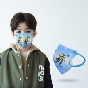 【Kid Duckbill Mask】3D Cartoon 4ply Duckbill 10pcs Face Mask 4-12 Years 4 Layer Mask