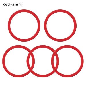 MUNCHX 5pcs Thực tế Freewheel Gap Hợp nhôm Bánh đà Hub Spacers Vòng đệm máy giặt trục Vòng đệm giá đỡ dưới cùng Phụ tùng xe đạp