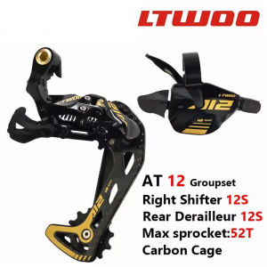 LTWOO AT12 Carbon MTB Bicycle 12 Speed Groupset Mountain Bike 12s shifter lever Rear Derailleur For M7100 M8100 M9100 EAGLE A Valentines Day Gift