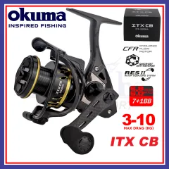 Okuma Ceymar Baitfeeder CBF - 3000 Spinning Fishing Reel - 7+1BB
