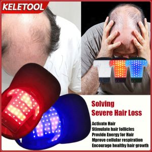 Infrared Hair Growth Instrument Physiotherapy Hair Growth Device Hair Growth Cap Laser Hair Care Infrared Physiotherapy 生发帽